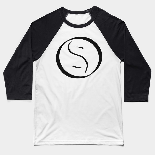 Yin-Yang Baseball T-Shirt by Like Water